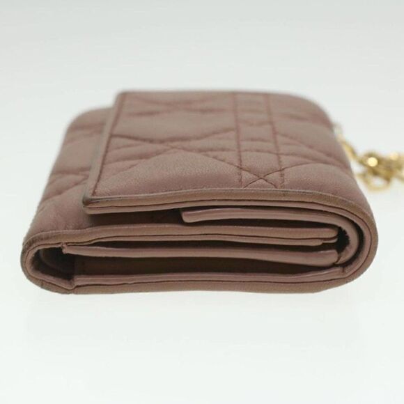 Christian Dior Wallet Lamb Skin Pink - Picture 5 of 15